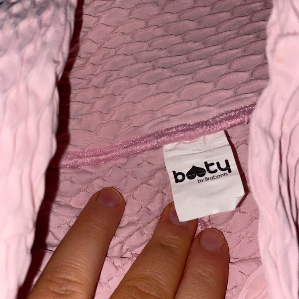 Booty by brabants cropped baby pink leggings